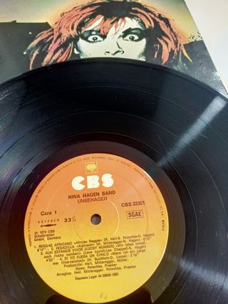 LP vinilo NINA HAGEN: UNBEHAGEN