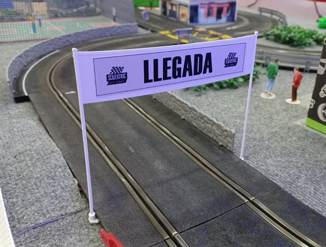 Cartel retro salida / llegada