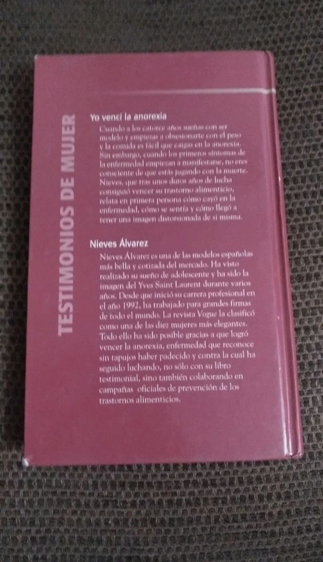 Yo vencí la anorexia