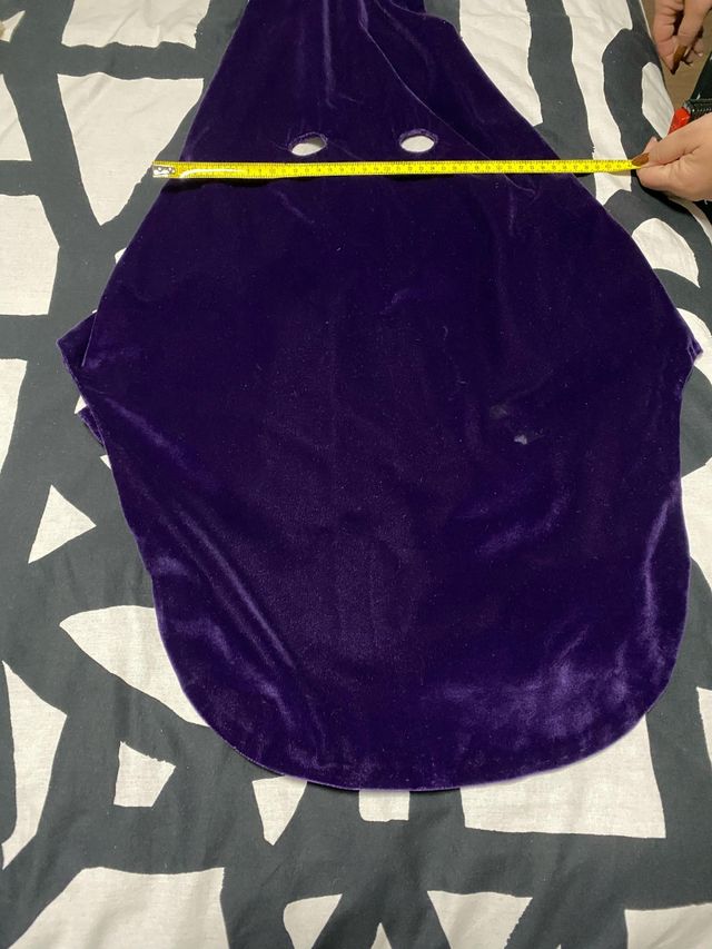 Antifaz nazareno de terciopelo