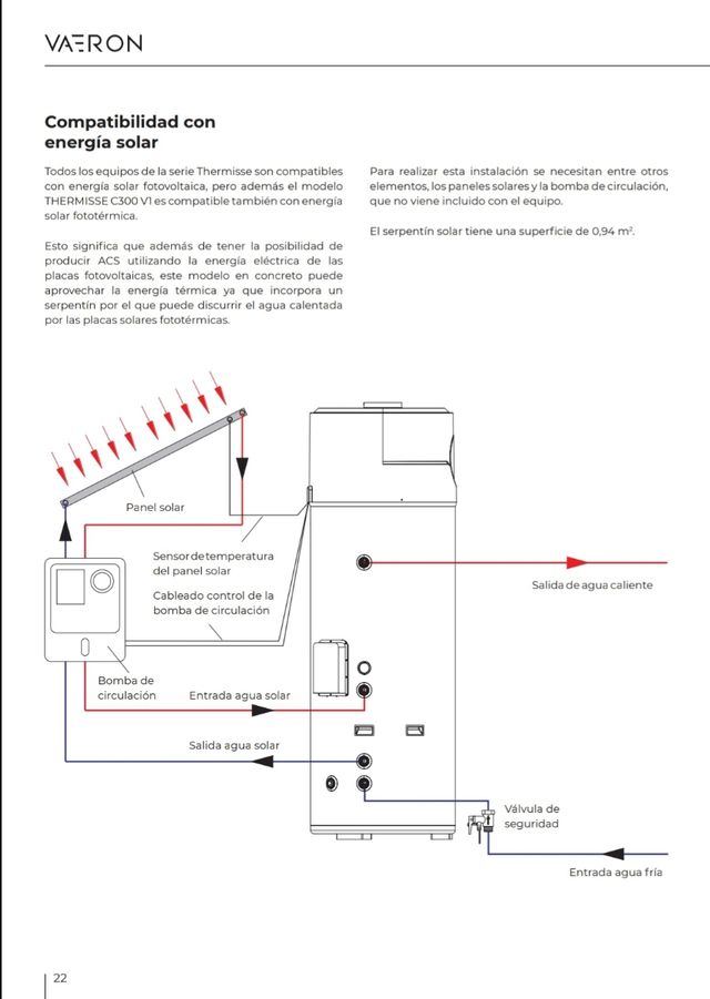 Aerotermia A.C.S. Vaeron