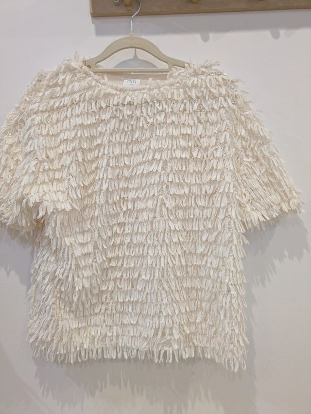 Top flecos Zara