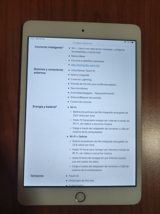 iPad Mini 3 de 16 GB