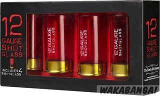 Set Vasos de chupito Cartuchos Escopeta