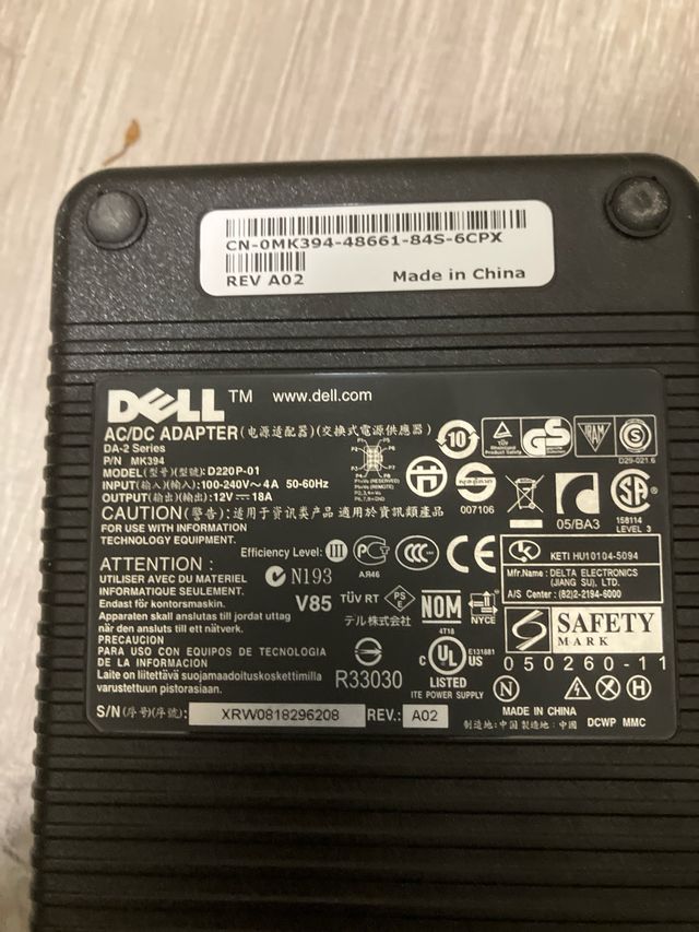 Dell powerbank 220w