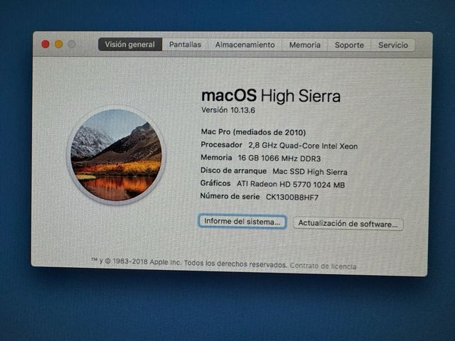 Apple Mac Pro Intel Xeon 2.8 quad-core