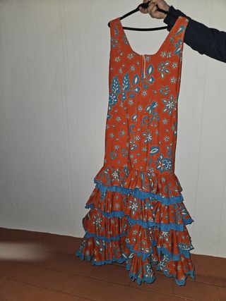 Traje flamenca
