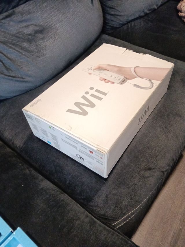 Nintendo wii con caja