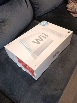 Nintendo wii con caja