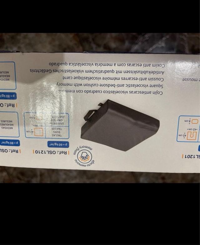 Cojin antiescaras para silla de ruedas