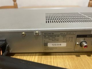 SONY STJX2L Tuner Stéréo Vintage