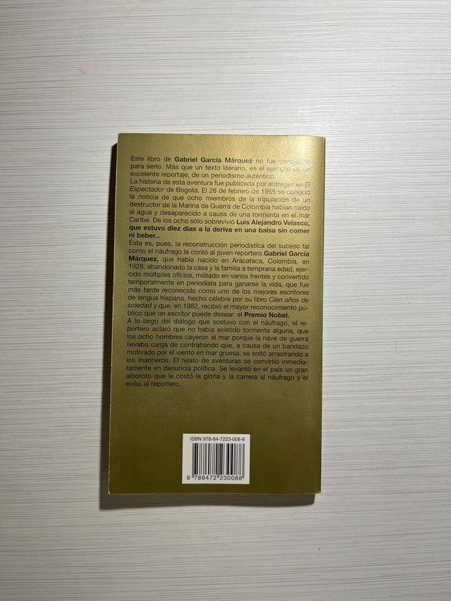 Relato de un náufrago