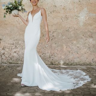 Vestido Novia Rosa Clara 