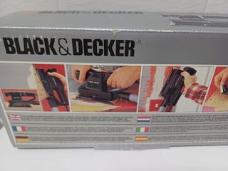 Lijadora black decker