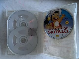 Los viajes de Simbad, Primera temporada, 5 DVD