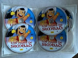 Los viajes de Simbad, Primera temporada, 5 DVD