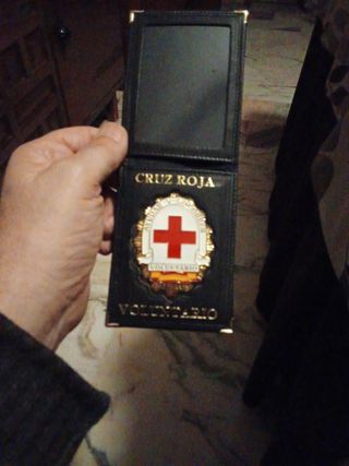 Billetera Voluntario Cruz Roja