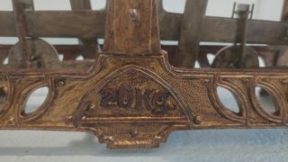 BÁSCULA BALANZA ANTIGUA DE 2O KG