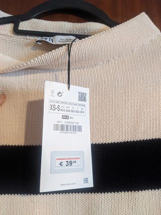 Jersey rayas de Zara
