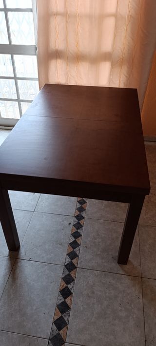 Mesa extensible madera 