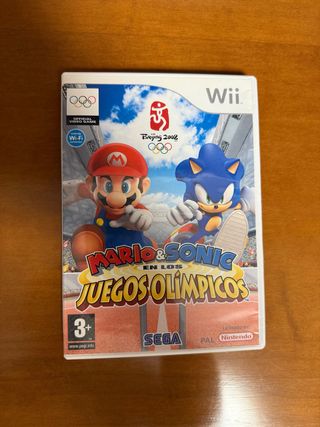 Mario  Sonic en los Juegos Olimpicos Pekin 2008
