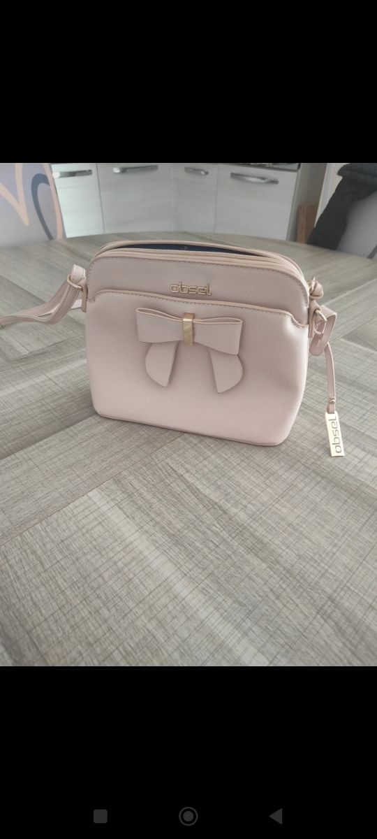 Borsa Obsel rosa antico