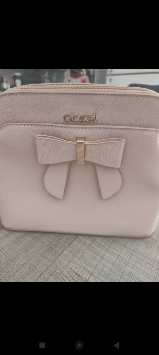 Borsa Obsel rosa antico