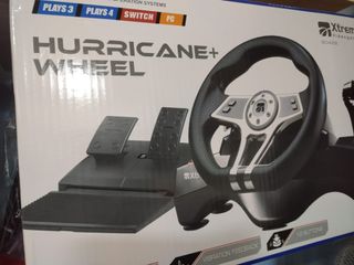 Volante pedaliera Hurricane PS3 PS4 PC SWITCH