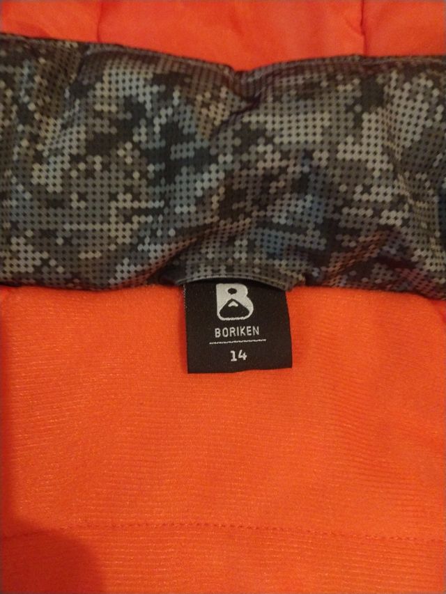 Cazadora gris deportiva XS 14 años