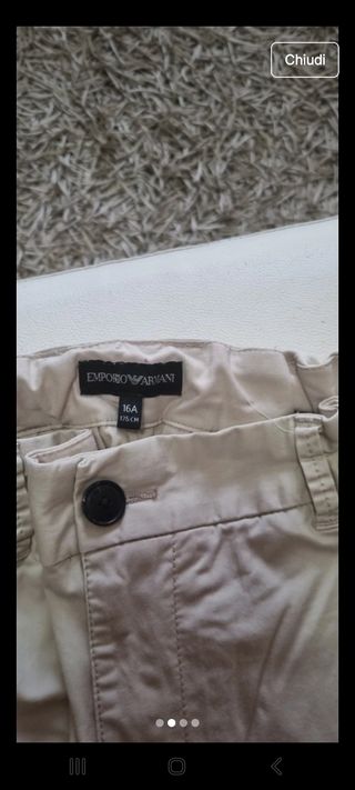 Pantaloni Armani