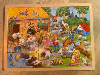 Puzzle Granja Goki 48 piezas