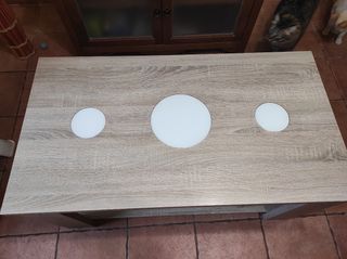 Mesa de centro elevable