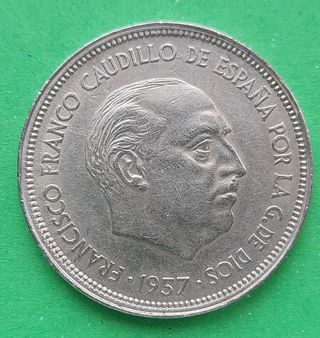 25 PESETAS 1957