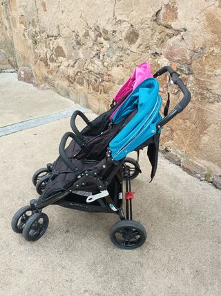 Carrito (cochecito) bebé gemelar