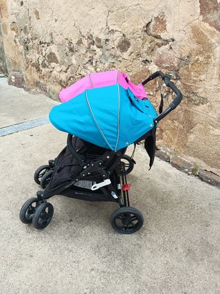 Carrito (cochecito) bebé gemelar