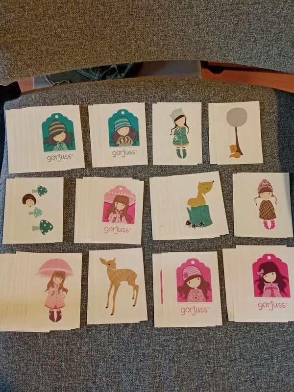 Lote 52 pegatinas Gorjuss
