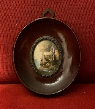 Mini quadretto dipinto a mano