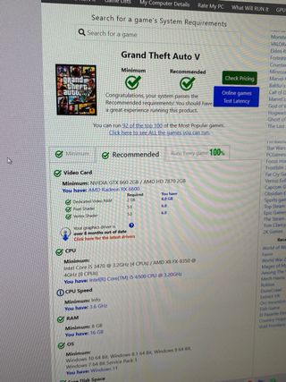 PC Gaming AMD Radeon RX 6600 + Intel i5 6500