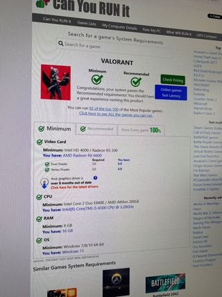 PC Gaming AMD Radeon RX 6600 + Intel i5 6500
