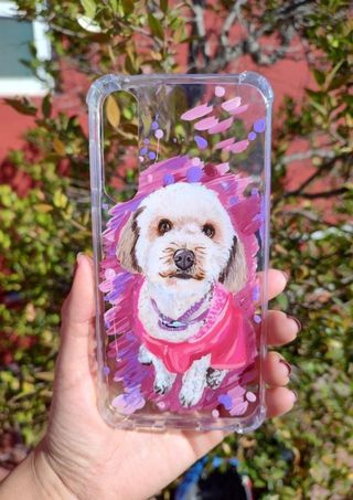 Carcasa móvil personalizada,  pintadas