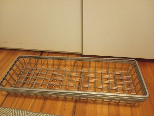 Cestos metálicos IKEA blancos