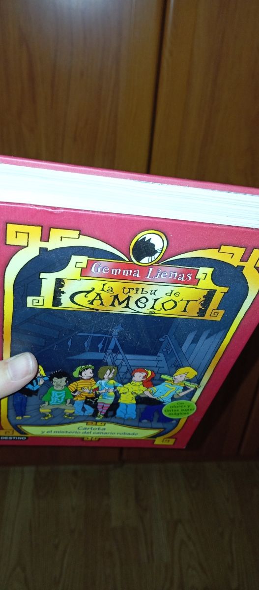 Libro La tribu de Camelot, Carlota y el