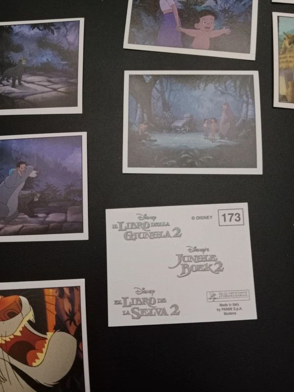 Lote de 46 cromos El libro de la Selva