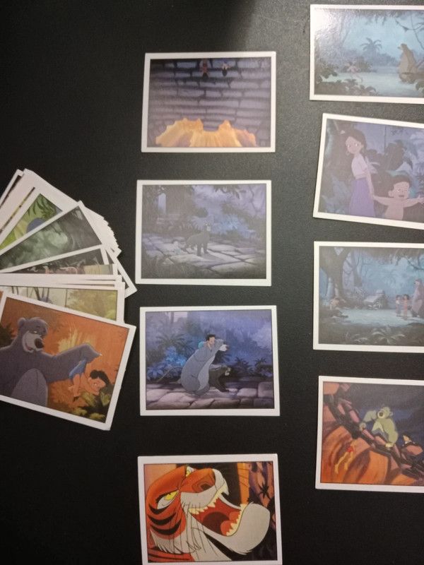 Lote de 46 cromos El libro de la Selva