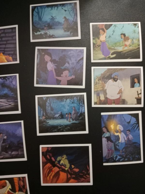 Lote de 46 cromos El libro de la Selva