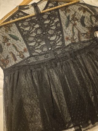 Blusa plumeti Zara