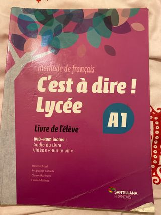 C'EST A DIRE LYCEE A1 ELEVE + DVD