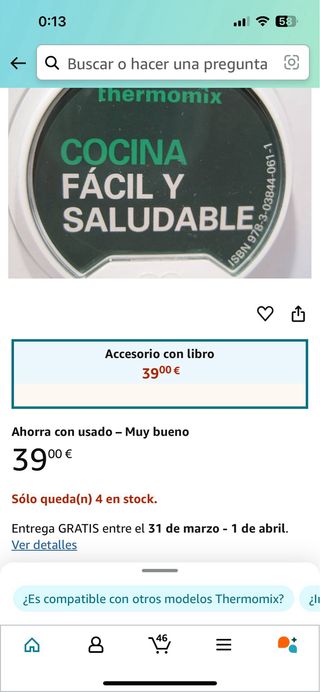 2 LIBROS GRANDES RECETARIOS COCINAR SANO PRECINTAD