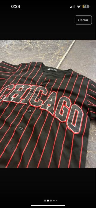 Camiseta beisbol chicago bulls