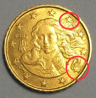 10 CENTIMOS ITALIA 2.002